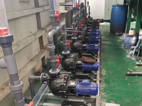 前處理噴淋泵廢水提升案例
